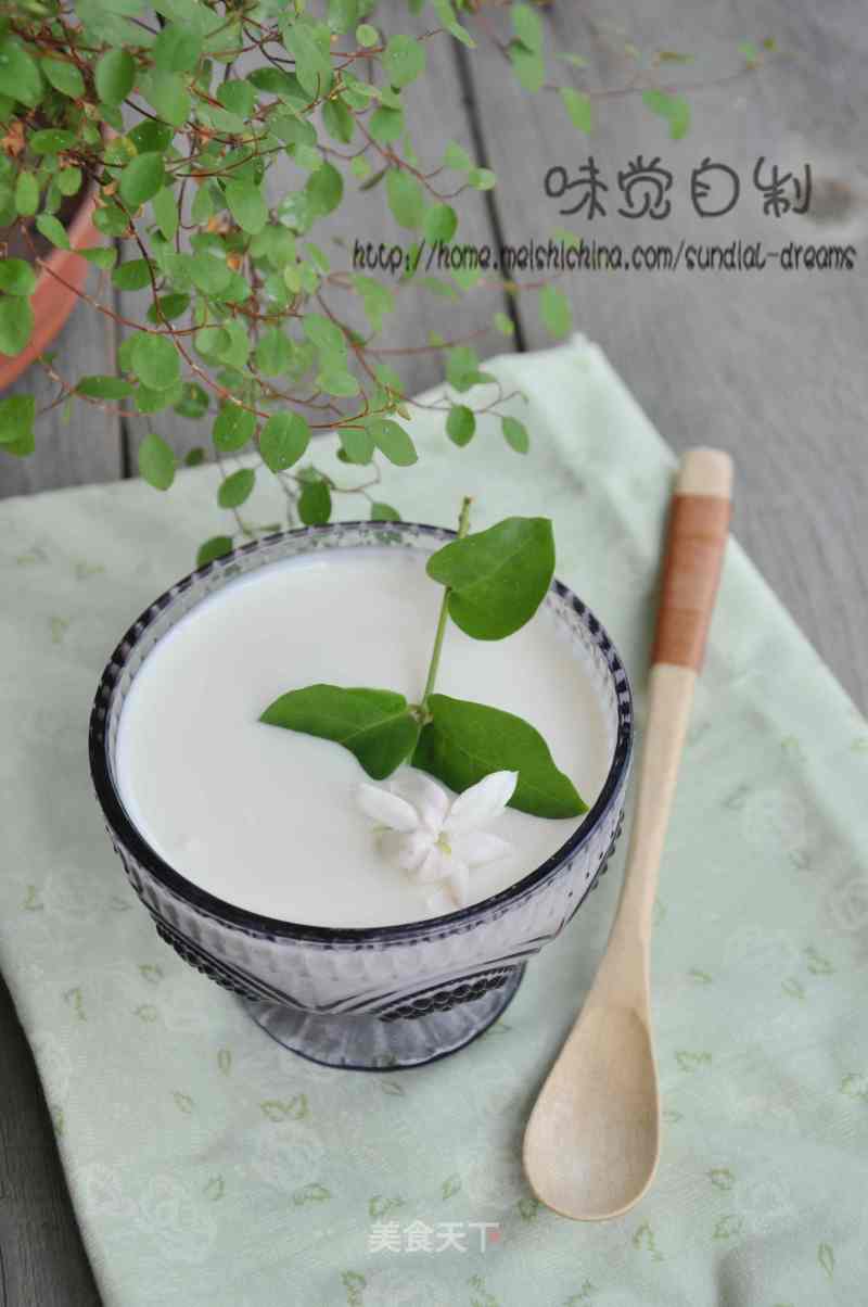 茉莉花茶酸奶的做法