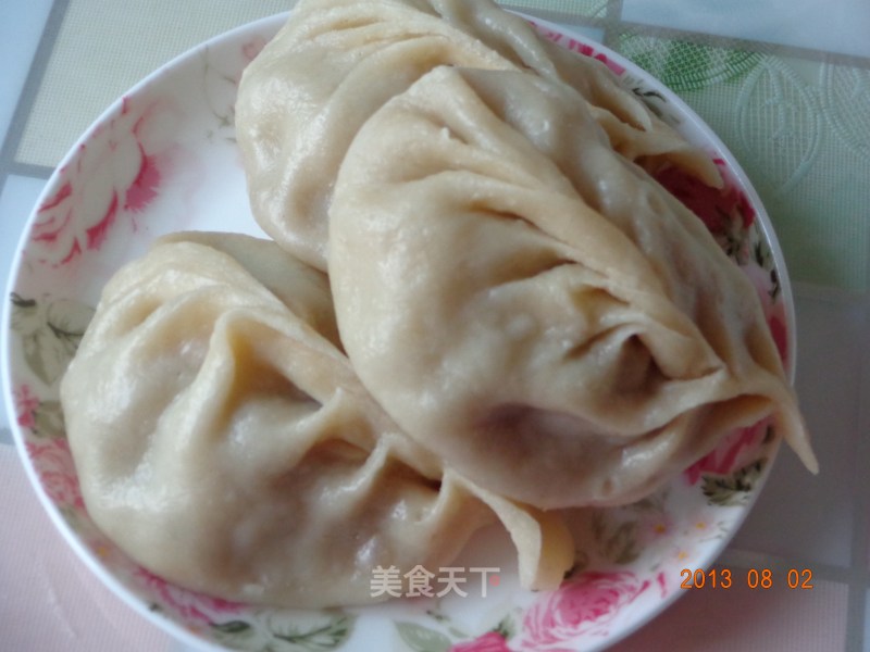 猪肉香菇圆白菜蒸饺的做法