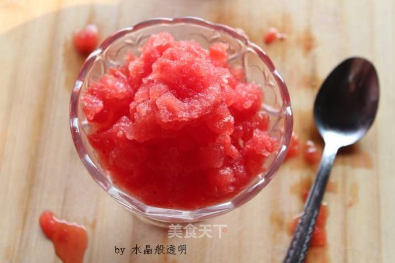 西瓜冰沙的做法
