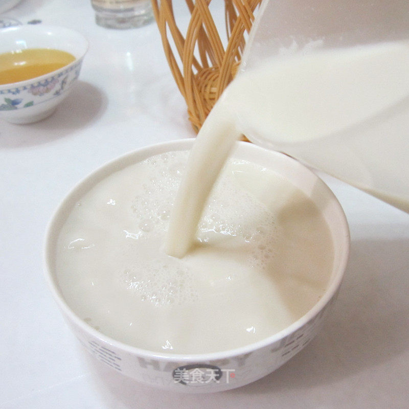 绿豆花生豆浆的做法