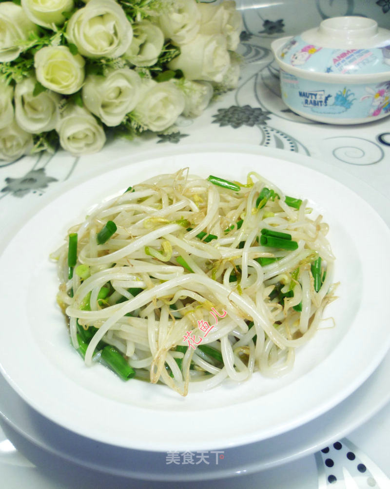 清炒绿豆芽的做法