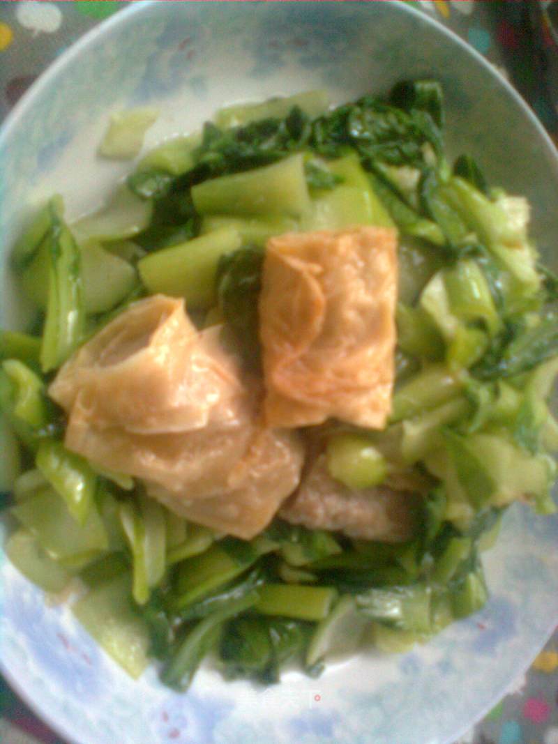 青菜豆包的做法
