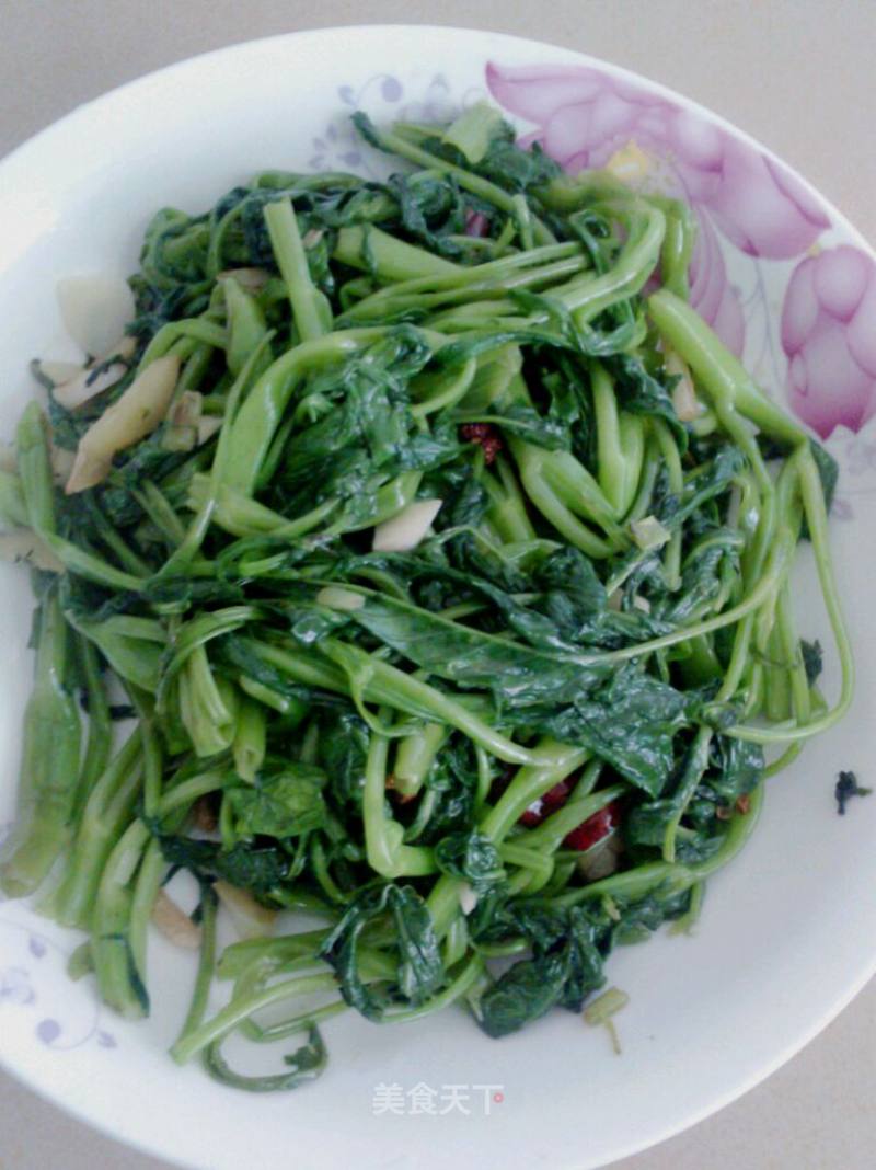 蒜香空心菜的做法