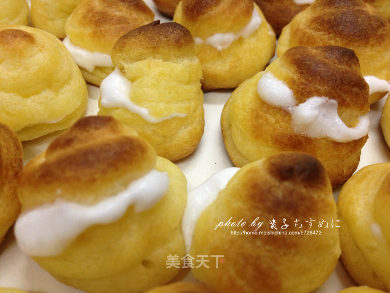 奶油泡芙的做法