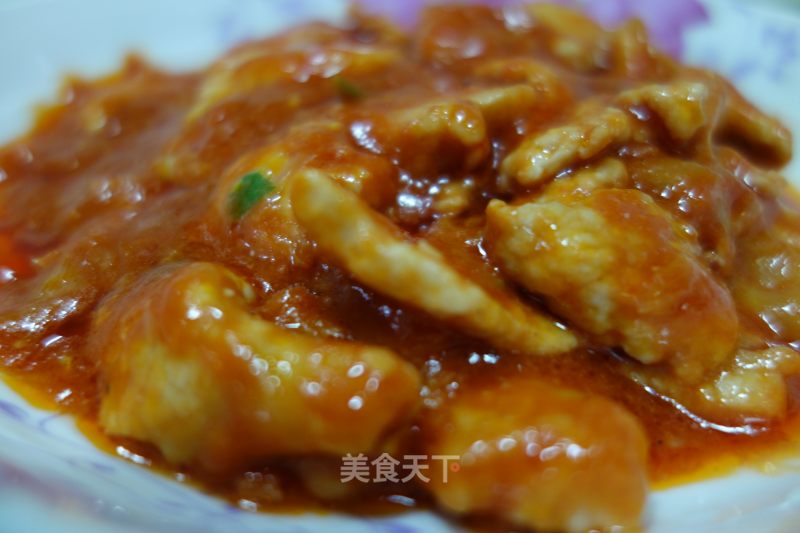 番茄肉片的做法