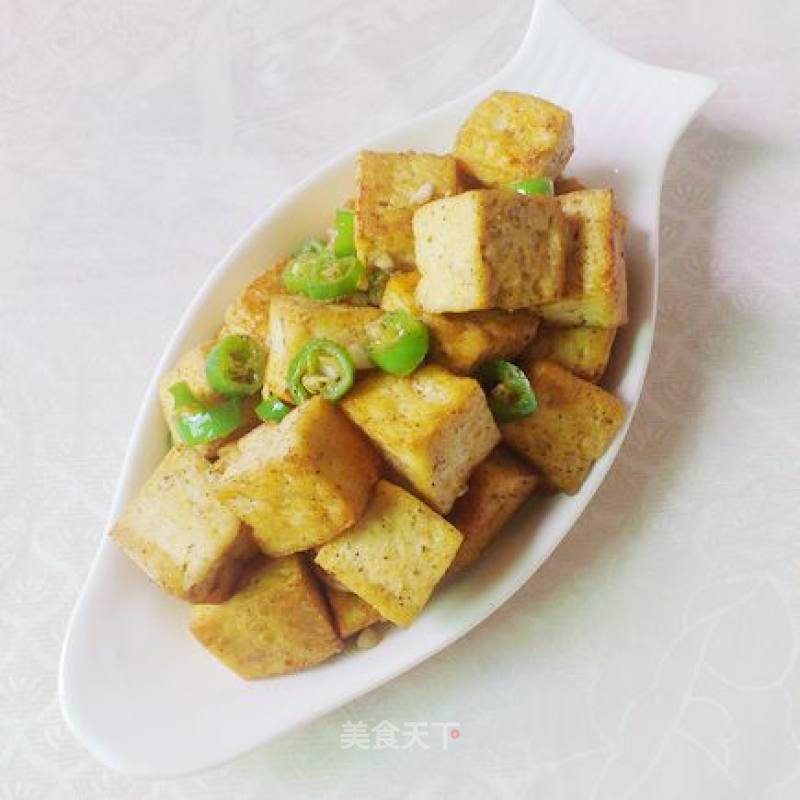 椒盐豆腐的做法