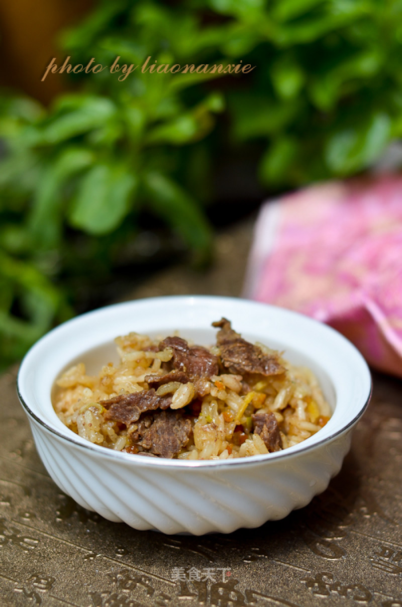 陈皮牛肉饭的做法