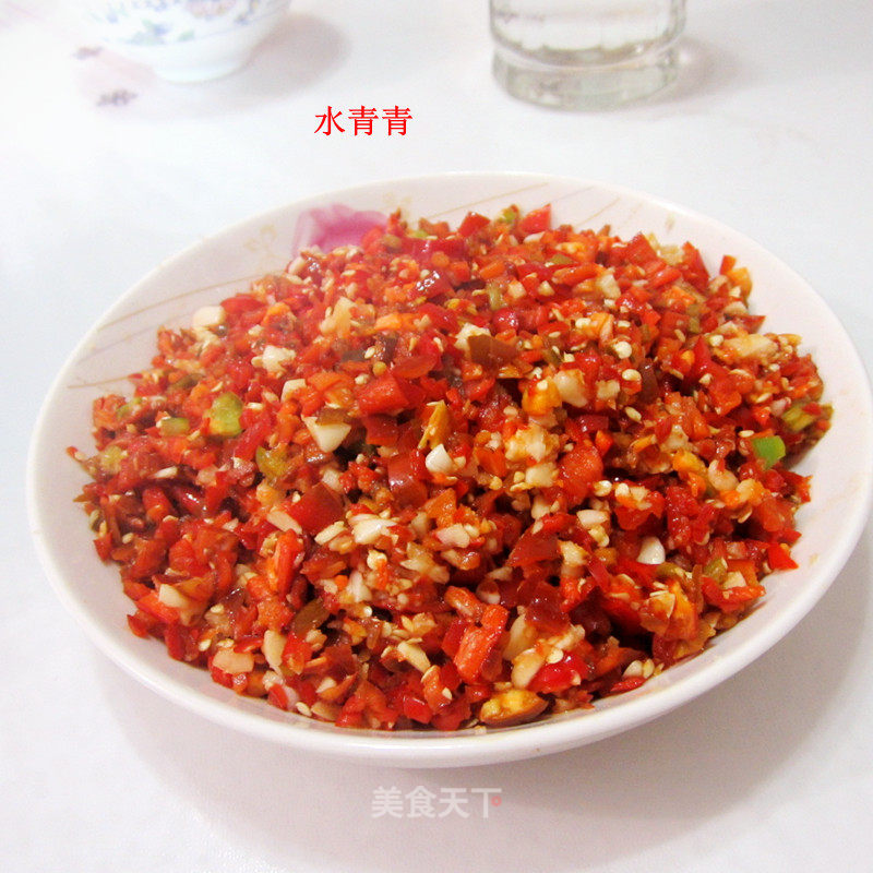 腌蒜米剁椒酱的做法