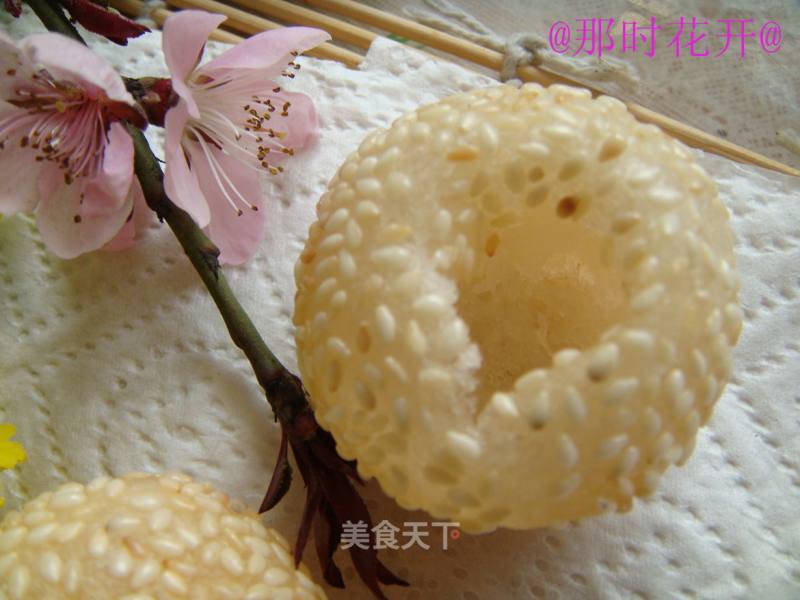 武汉小吃---空心麻园的做法
