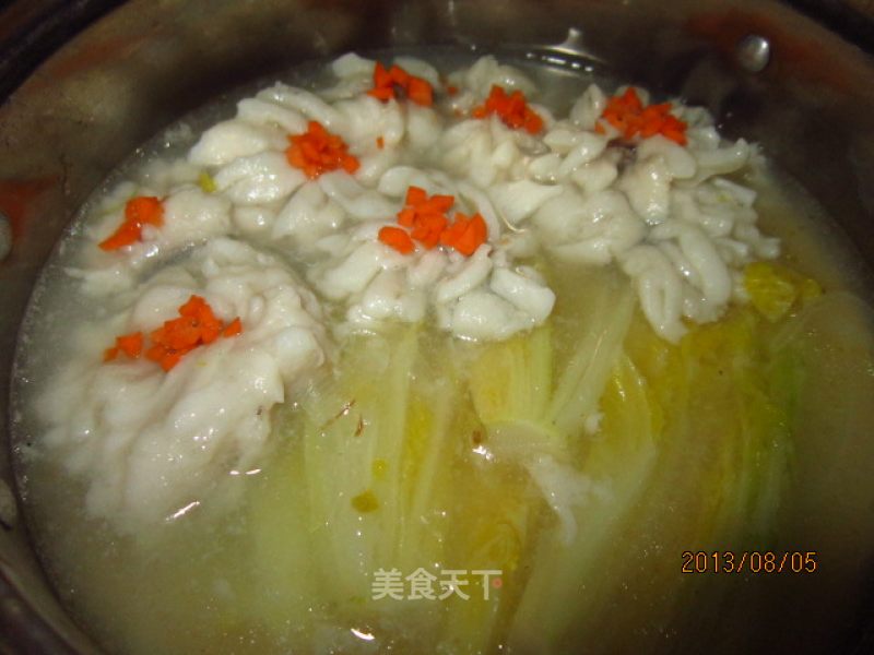 菊花鱼台的做法