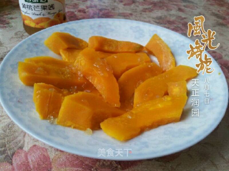 微波南瓜的做法