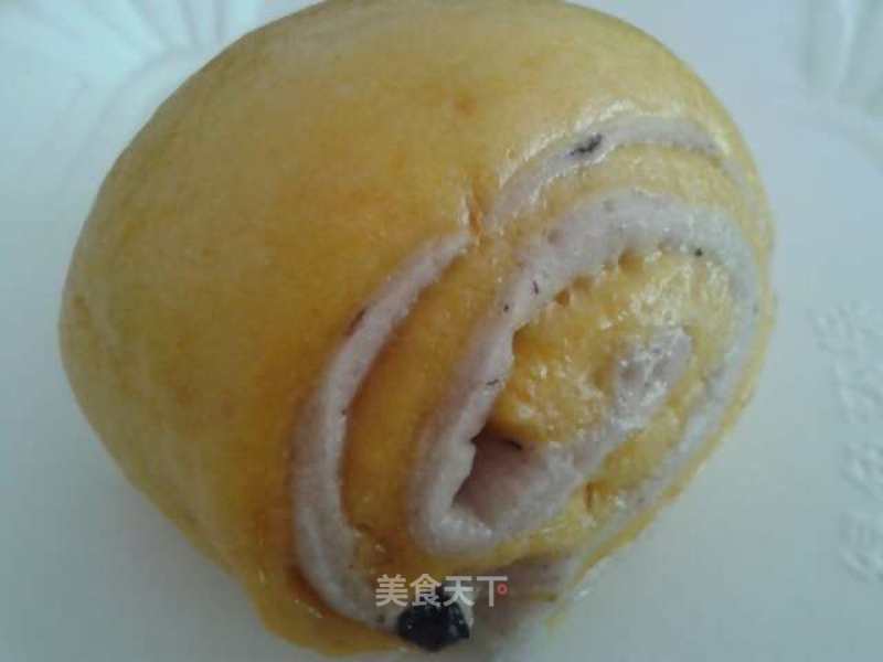 南瓜蓝莓干小馒头的做法