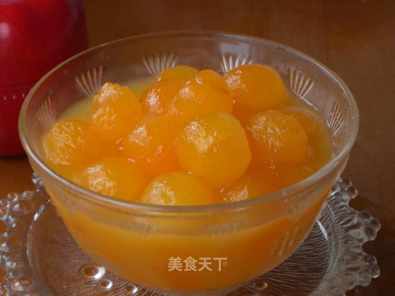 橙味冬瓜球的做法