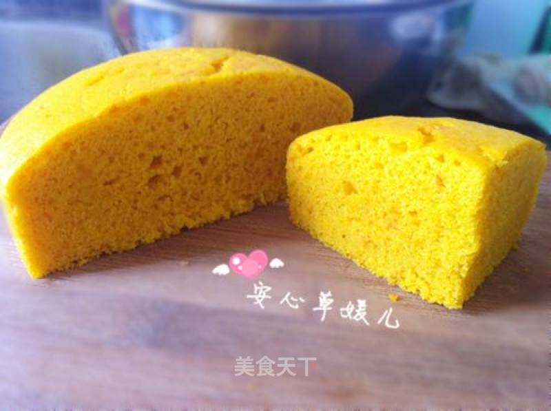 南瓜双面发糕的做法