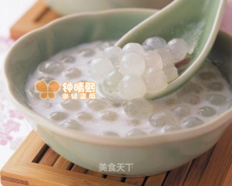 浓浓奶香【鲜奶西米露】的做法