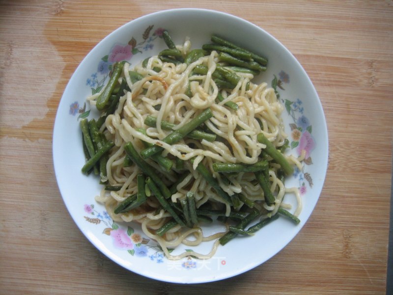 豆角焖面的做法