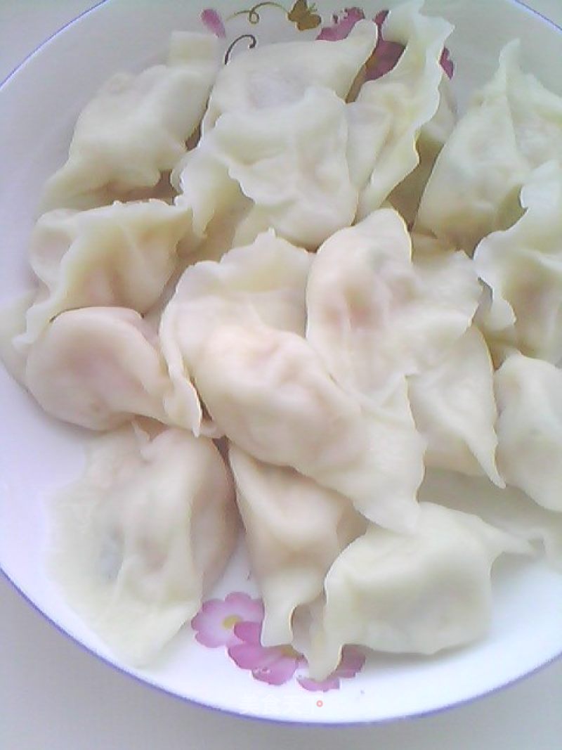 西红柿鸡蛋水饺的做法