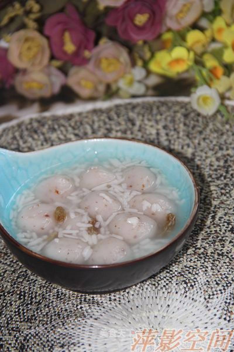 夏味——淡雅的藜麦米酒汤圆的做法