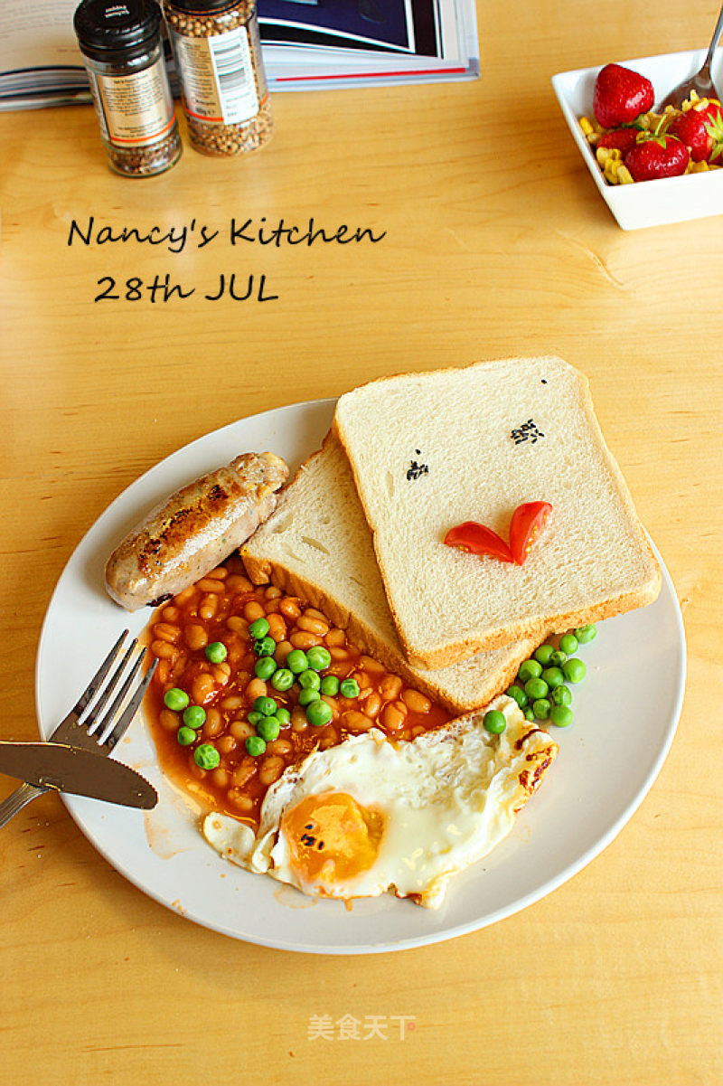 【全套英式早餐】full English breakfast的做法