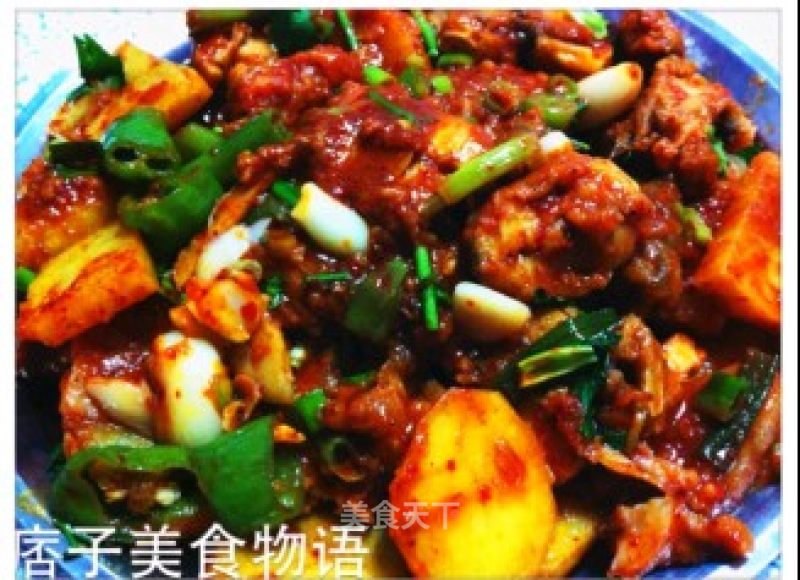 韩式鳕鱼烧土豆的做法