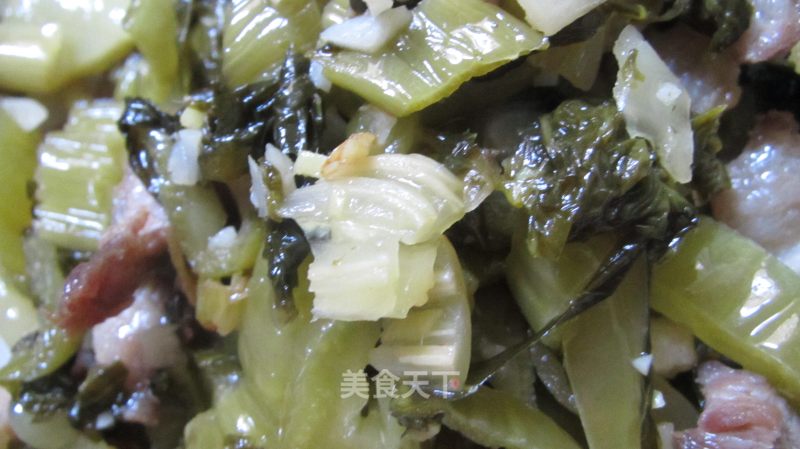 小炒酸菜的做法