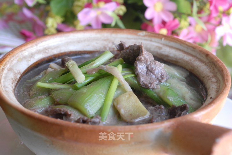 丝瓜牛肉煲的做法
