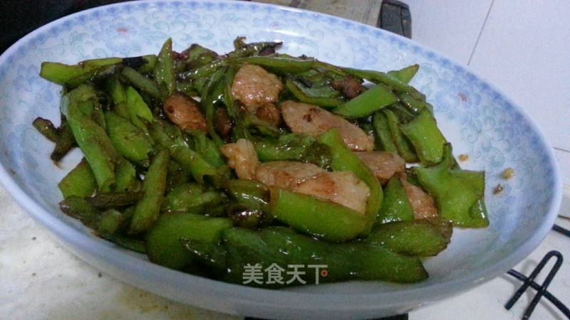 青椒小炒肉的做法