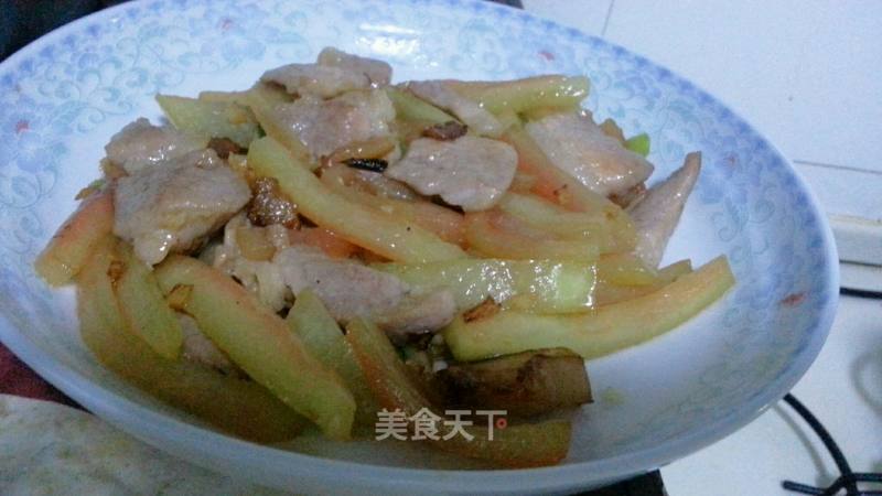 西瓜皮小炒肉的做法