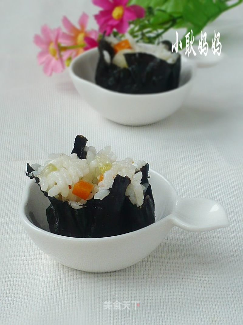 酸爽开胃——紫菜饭团