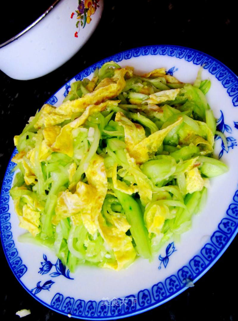 黄瓜拌鸡蛋丝的做法