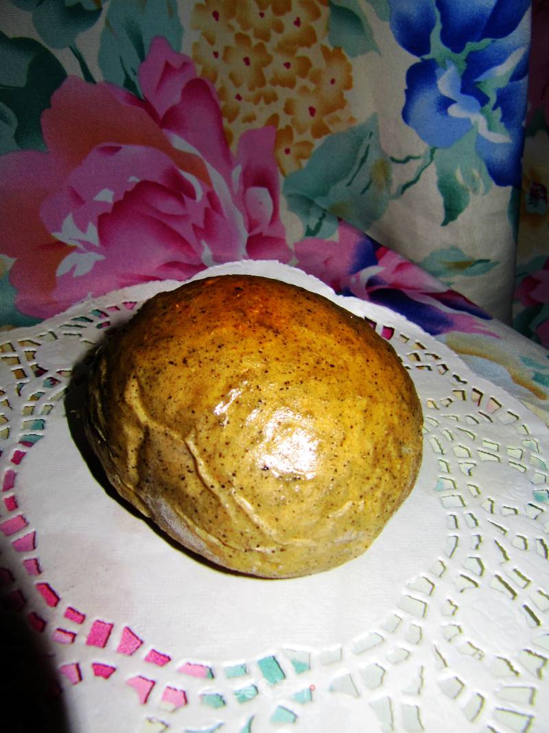 黑芝麻面包的做法