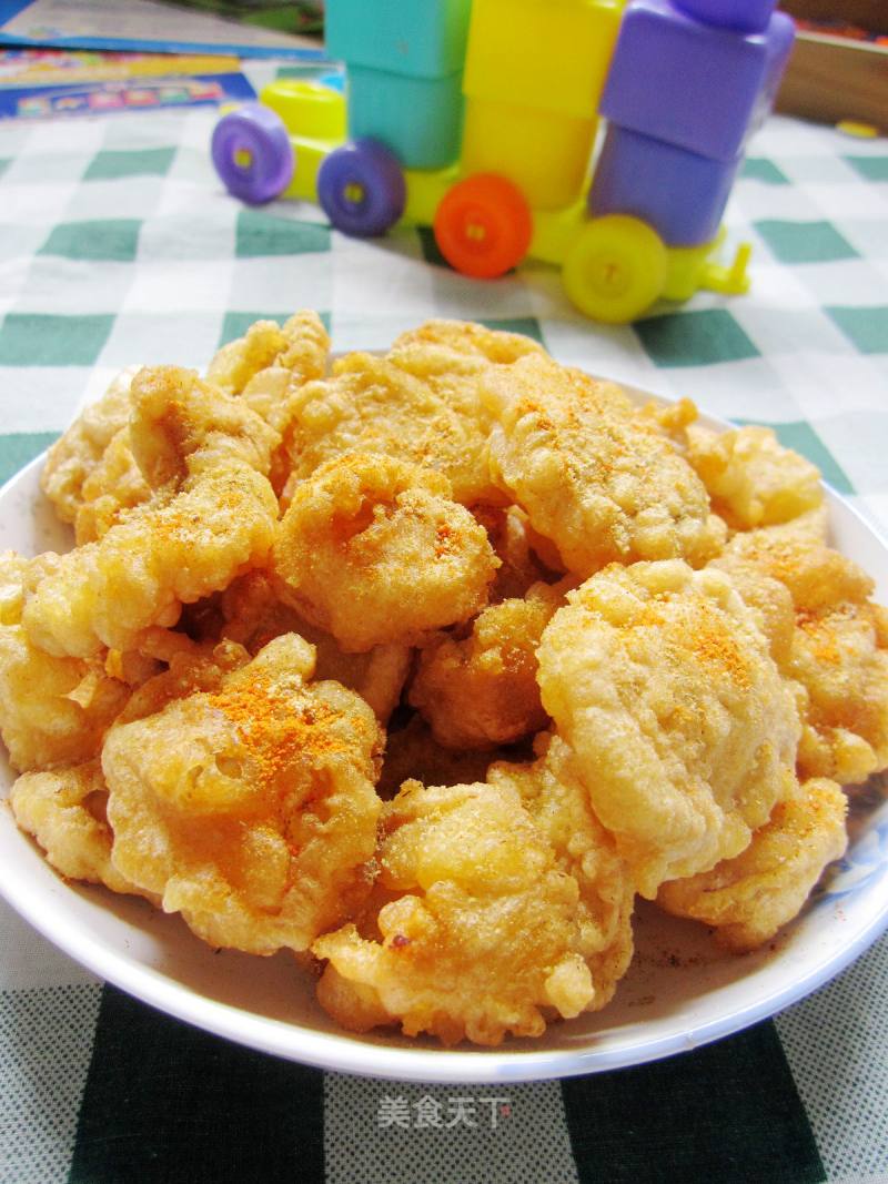 酥炸杏鲍菇的做法