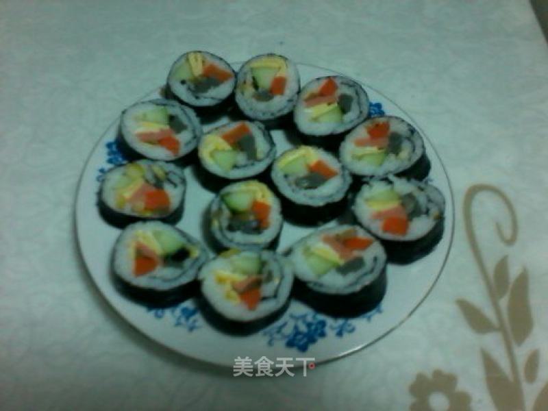 新口味紫菜包饭的做法