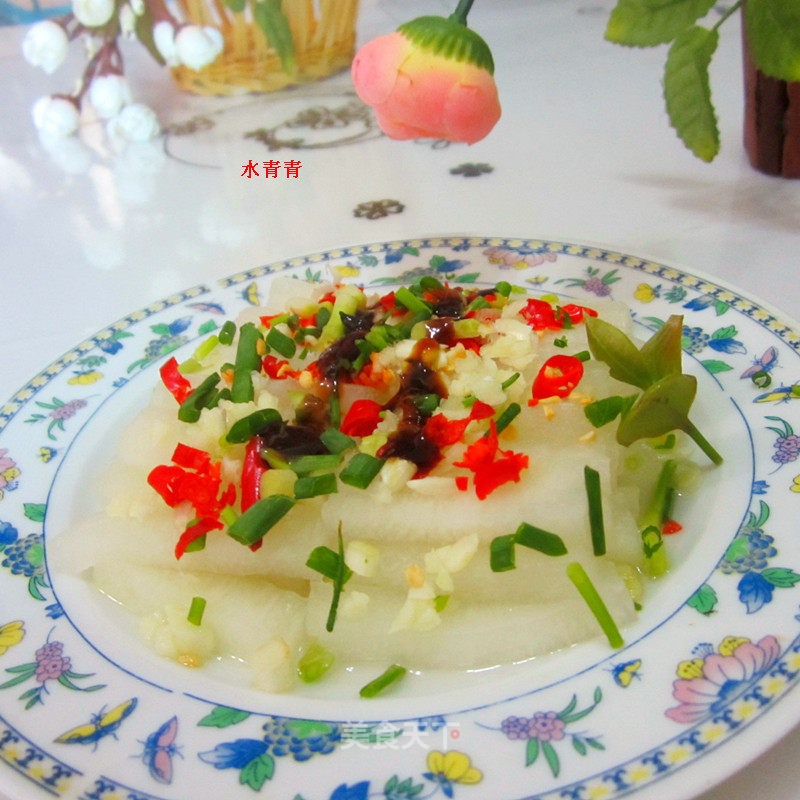 蚝油蒜米冬瓜条的做法
