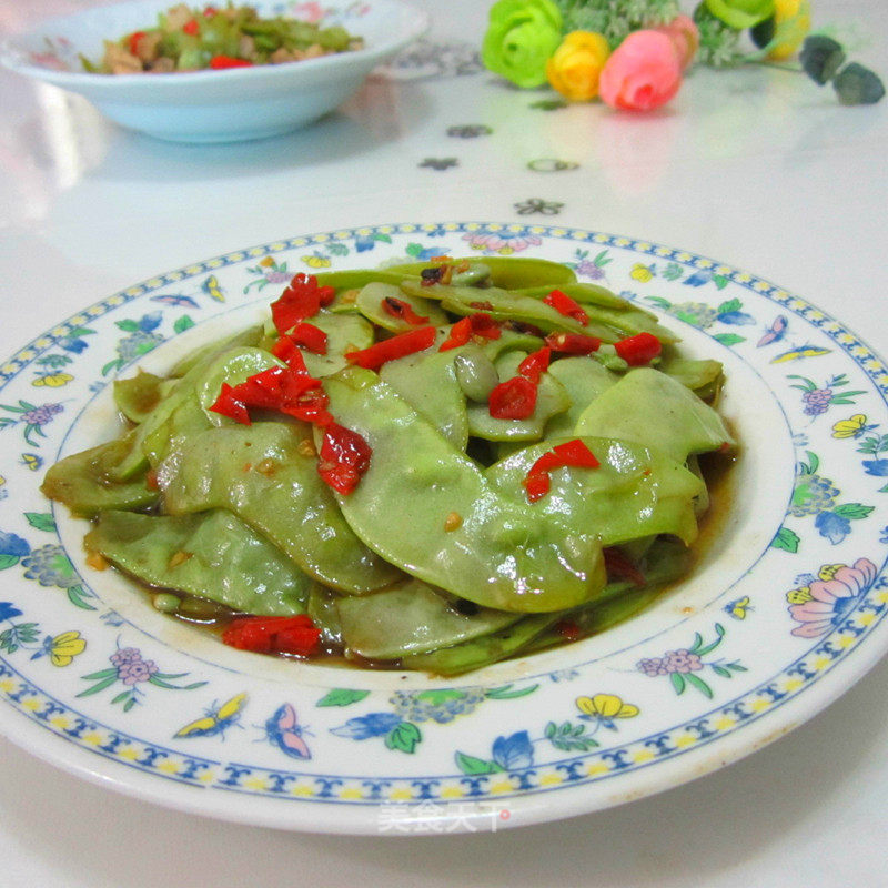 清炒扁豆的做法