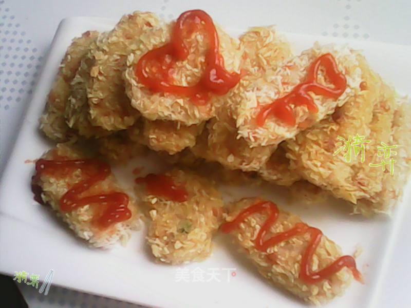 脆香米饭糕的做法