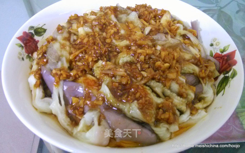 烧汁手撕茄子的做法