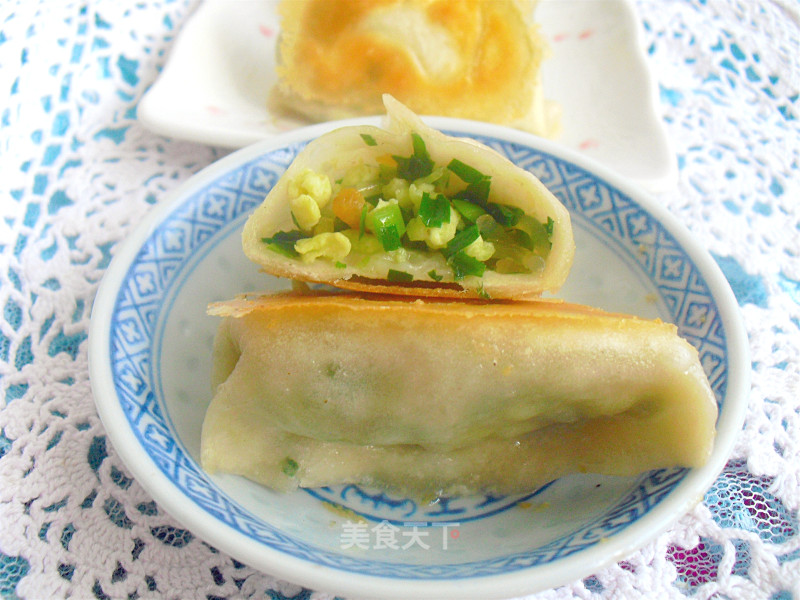 韭菜煎饺的做法