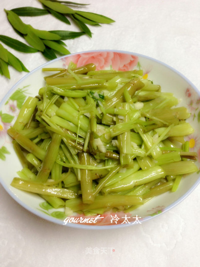蒜泥空心菜的做法