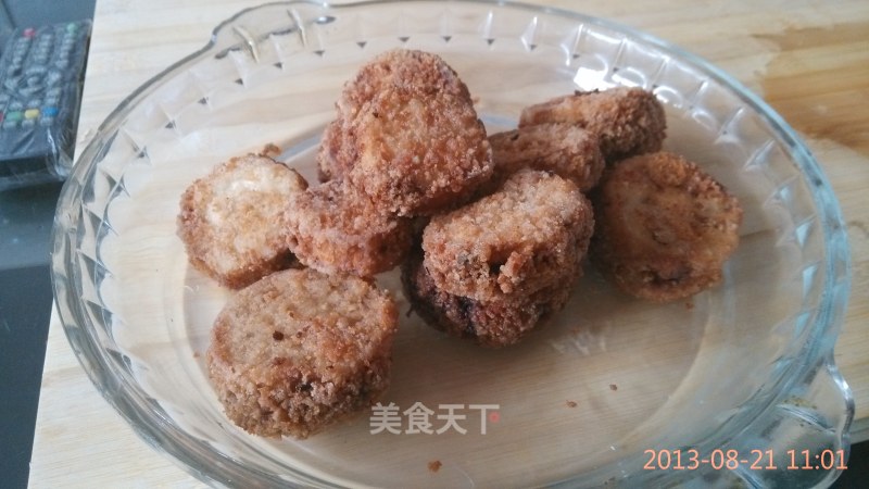 香酥牛肉茄盒的做法