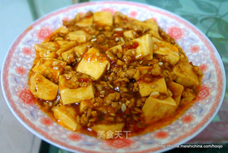 肉末豆腐的做法