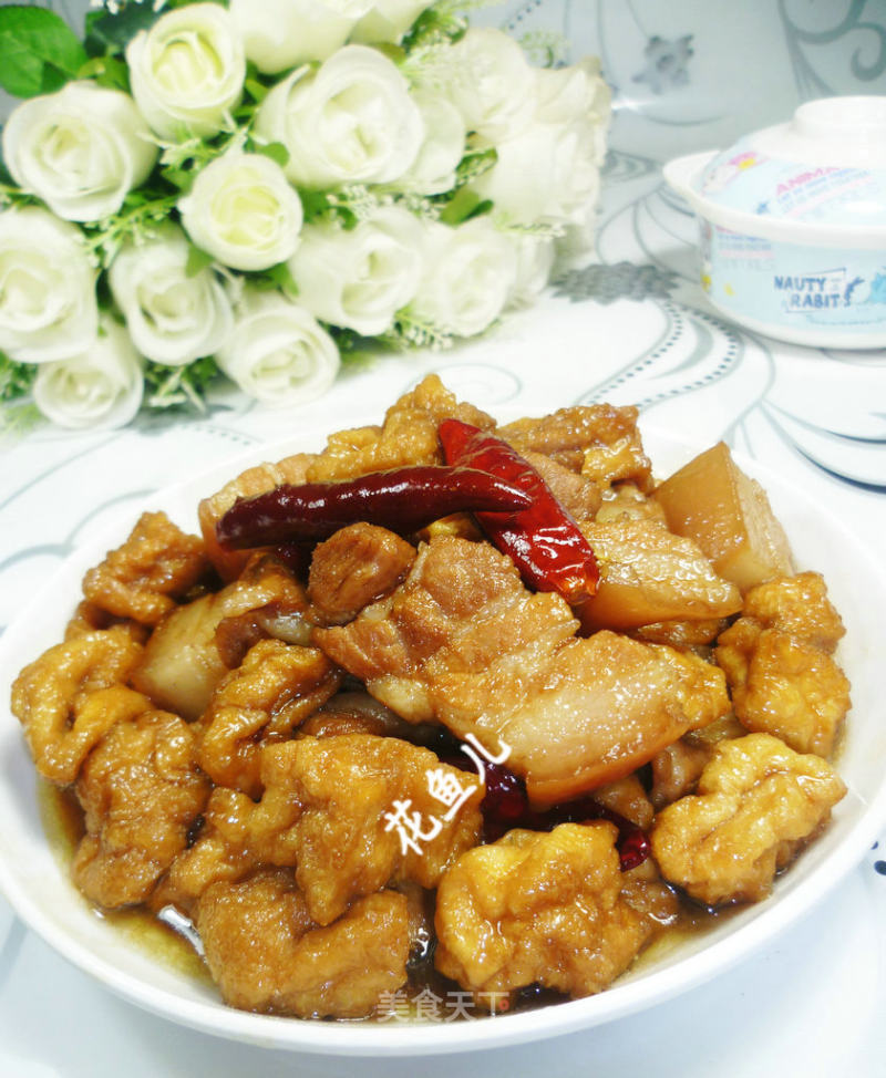 小油豆腐烧五花肉的做法