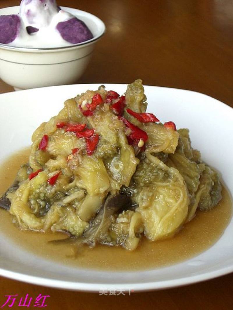 秘汁手撕茄子的做法