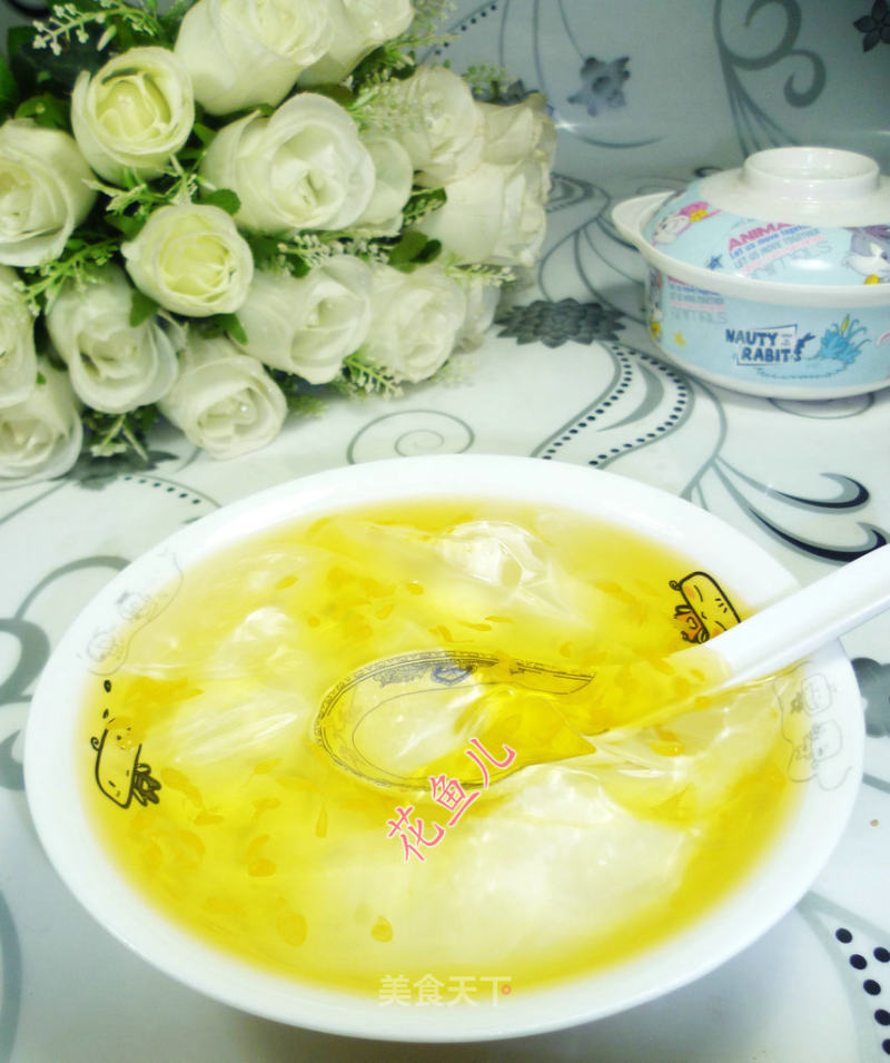 橙粒爽凉粉的做法