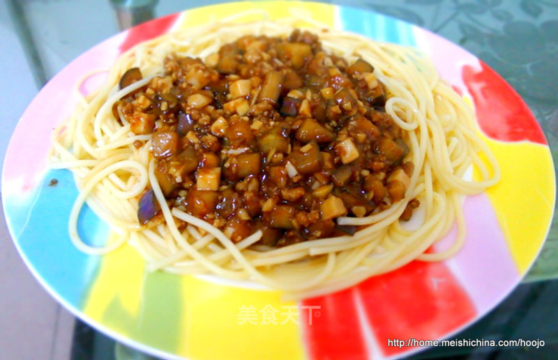 茄子肉酱意粉的做法