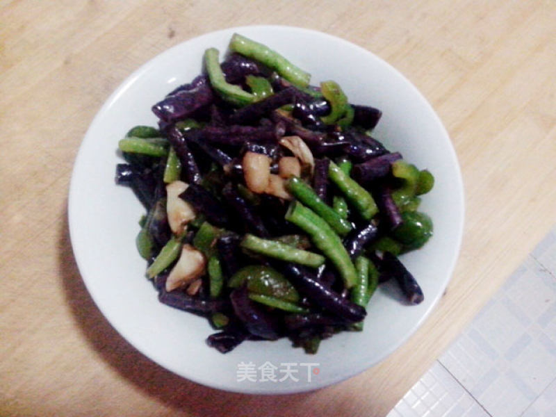 原味时令双蔬的做法