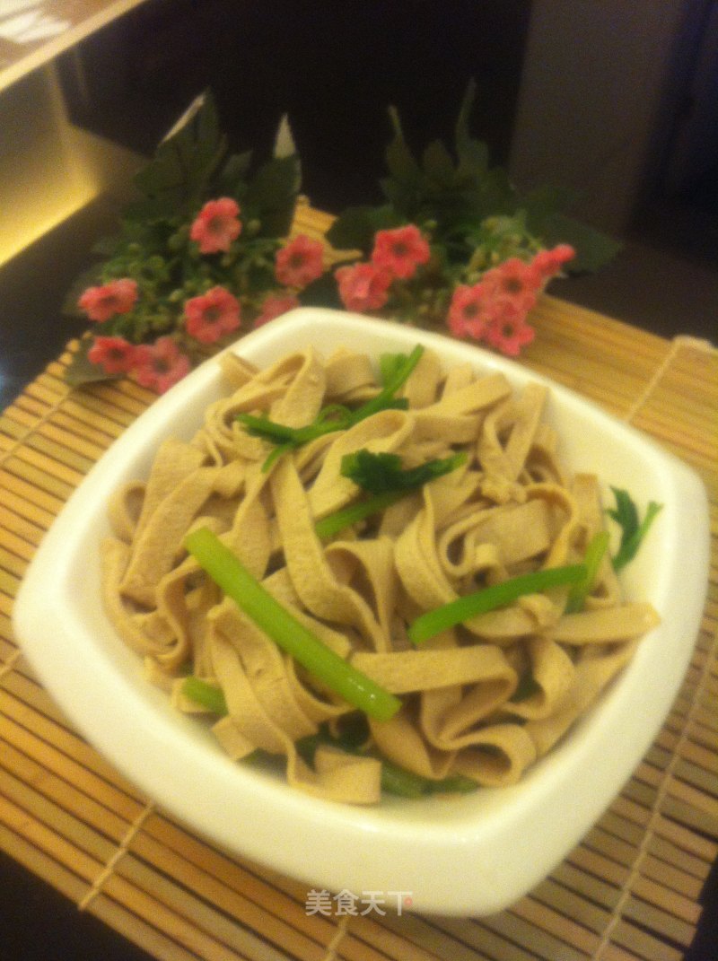 凉拌豆腐丝的做法
