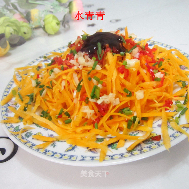 蒜米剁椒南瓜丝的做法