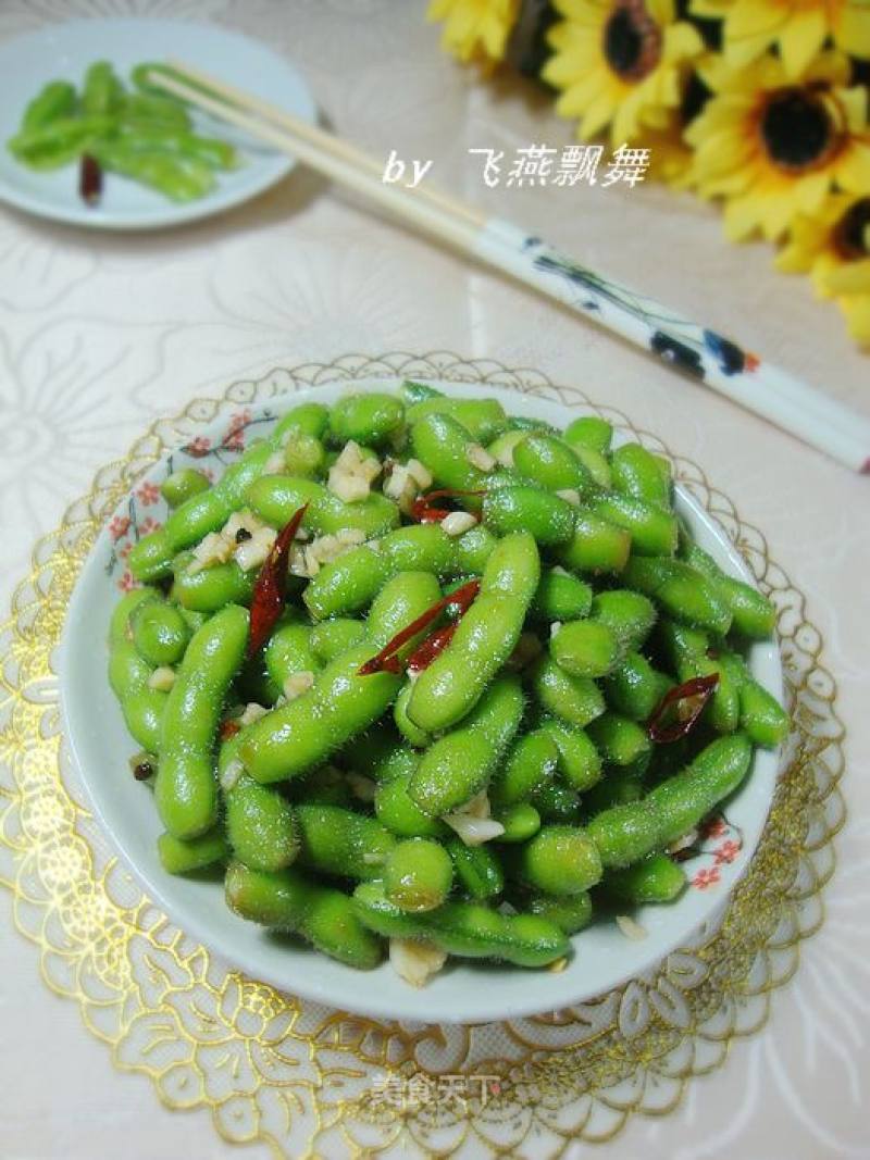 武汉特色的毛豆吃法---------【凉拌毛豆】的做法