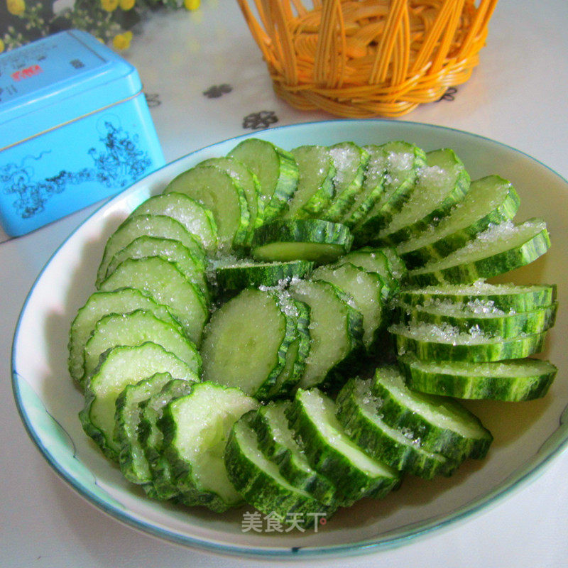 白糖黄瓜的做法